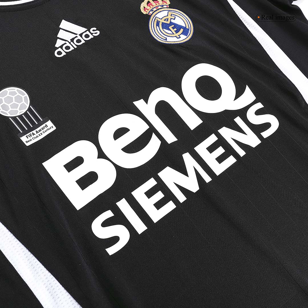 Retro SERGIO RAMOS #4 2006/07 Real Madrid Away Soccer Jersey - Image 7