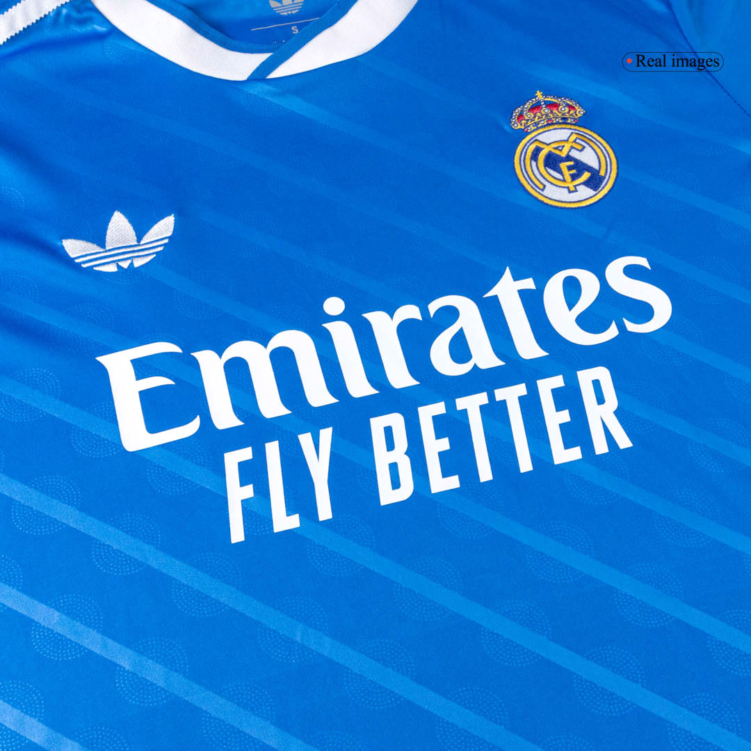 Real Madrid Third Away Long Sleeve Soccer Jersey 2025/26 - Image 8
