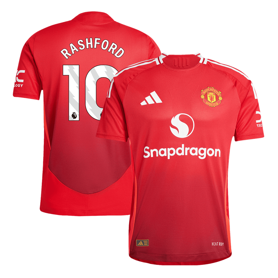RASHFORD #10 Manchester United Home Soccer Jersey 2024/25 Player Version