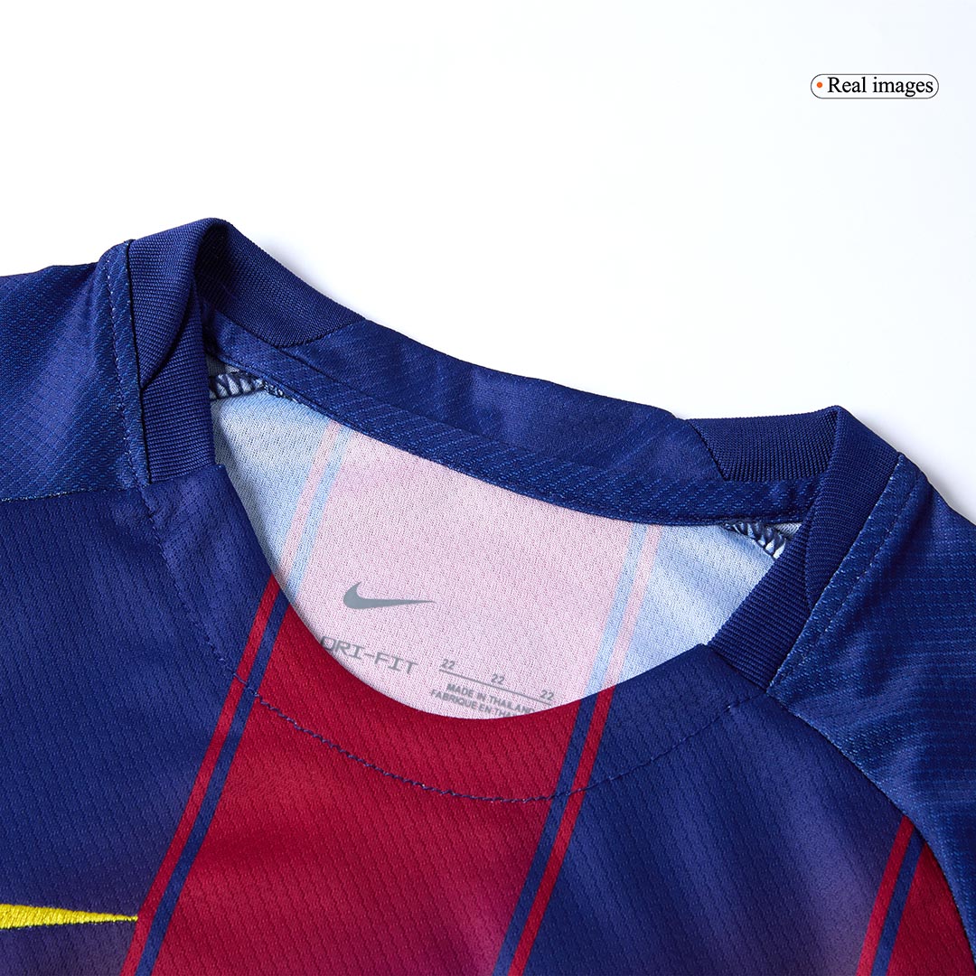 Kid's Barcelona Home Soccer Jersey Kit(Jersey+Shorts+Socks) 2025/26 - Image 7