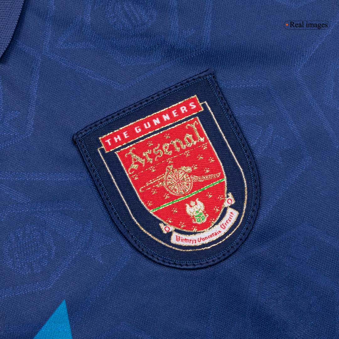 Retro 1995 Arsenal Away Soccer Jersey - Image 4