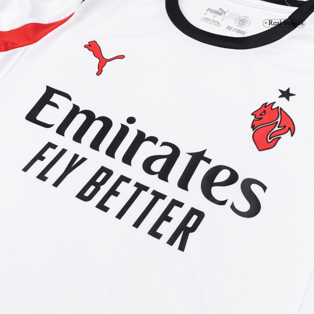 AC Milan Away Long Sleeve Soccer Jersey 2025/26 - Image 8