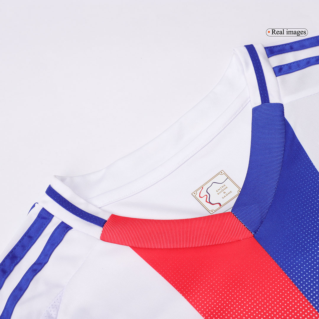 Olympique Lyonnais Home Soccer Jersey 2024/25 - Image 7