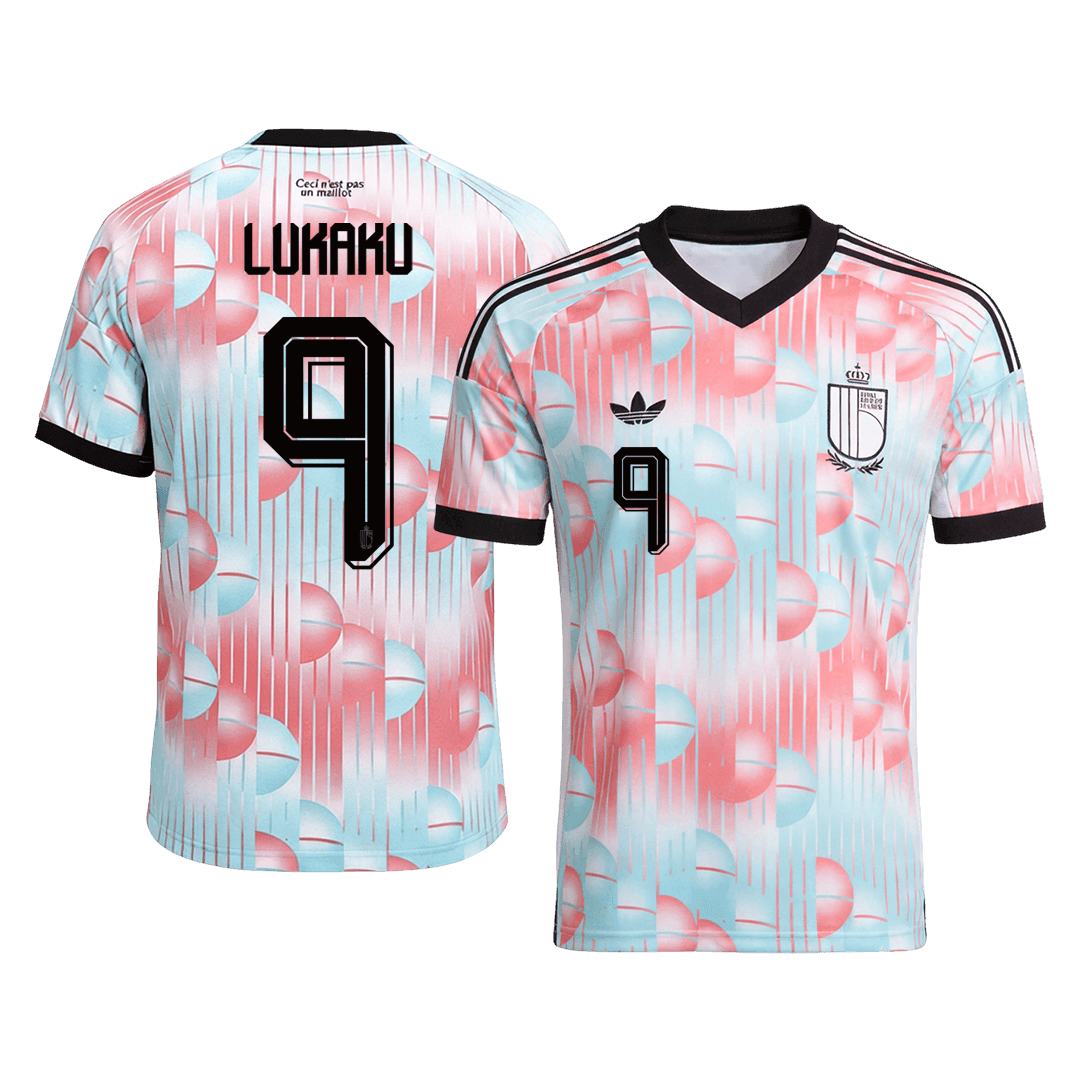 LUKAKU #9 Belgium Away Soccer Jersey 2026