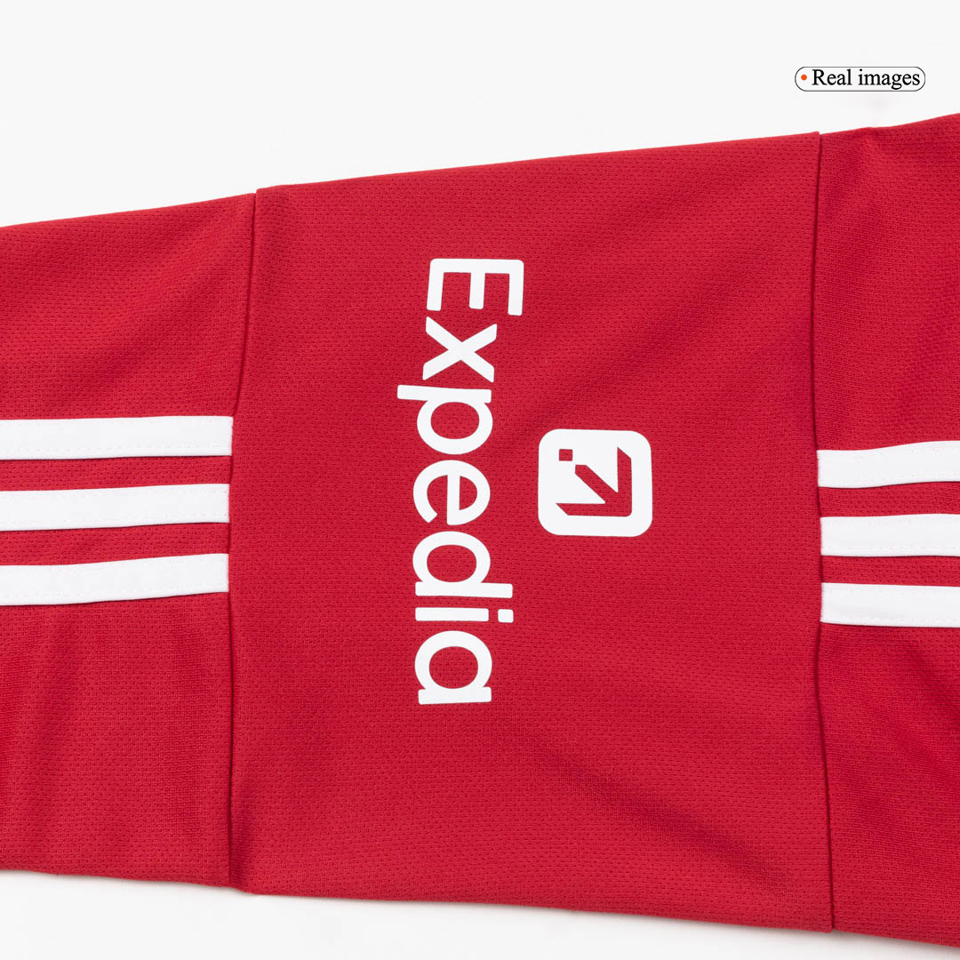 Liverpool Home Long Sleeve Soccer Jersey 2025/26 - Image 8