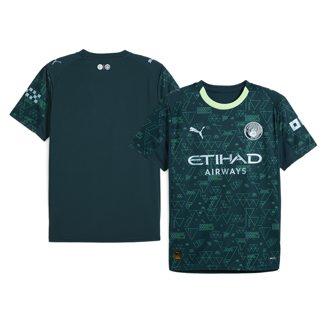 Manchester City Fourth Away Soccer Jersey 2025/26 - Image 3