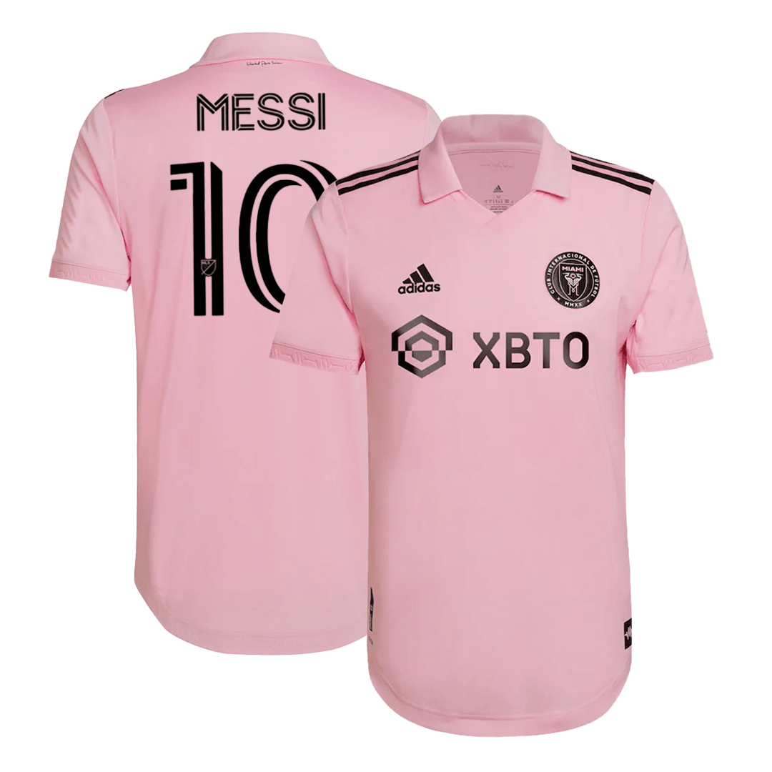 Authentic MESSI #10 Inter Miami CF Home Soccer Jersey 2022 - Image 3