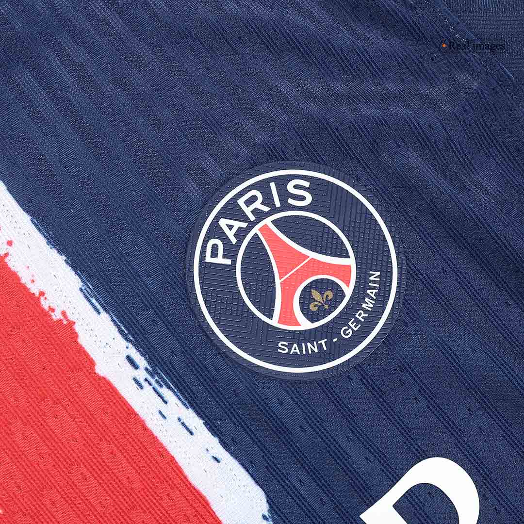 Authentic KVARATSKHELIA #7 PSG Home Soccer Jersey 2024/25 - Image 8