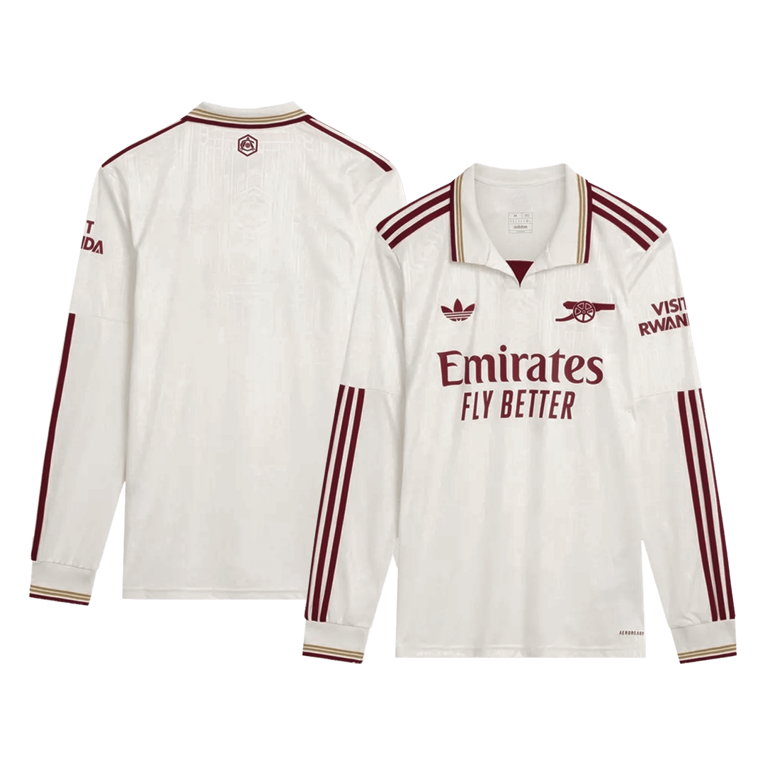 Arsenal Third Away Long Sleeve Soccer Jersey 2025/26 - Image 3