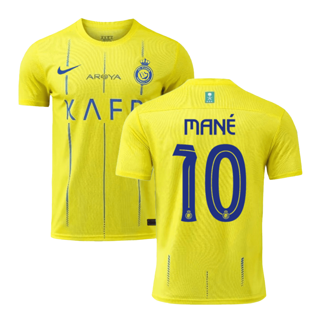 MANÉ #10 Al Nassr Home Soccer Jersey 2023/24