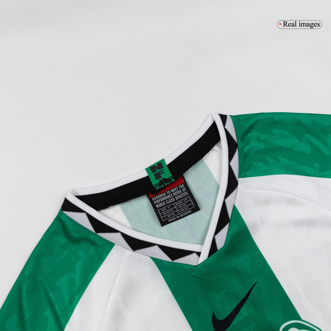 Retro 1996 Nigeria Away Soccer Jersey - Image 5