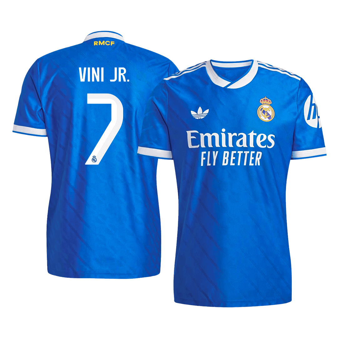 VINI JR. #7 Real Madrid Third Away Soccer Jersey 2025/26 Player Version