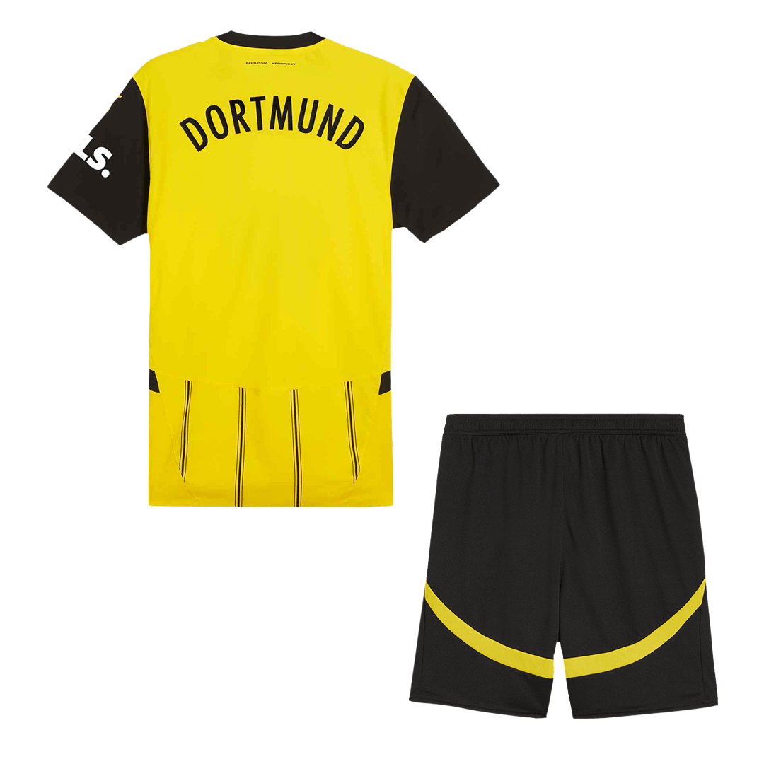 Borussia Dortmund Home Soccer Jersey Kit(Jersey+Shorts) 2024/25 - Image 2
