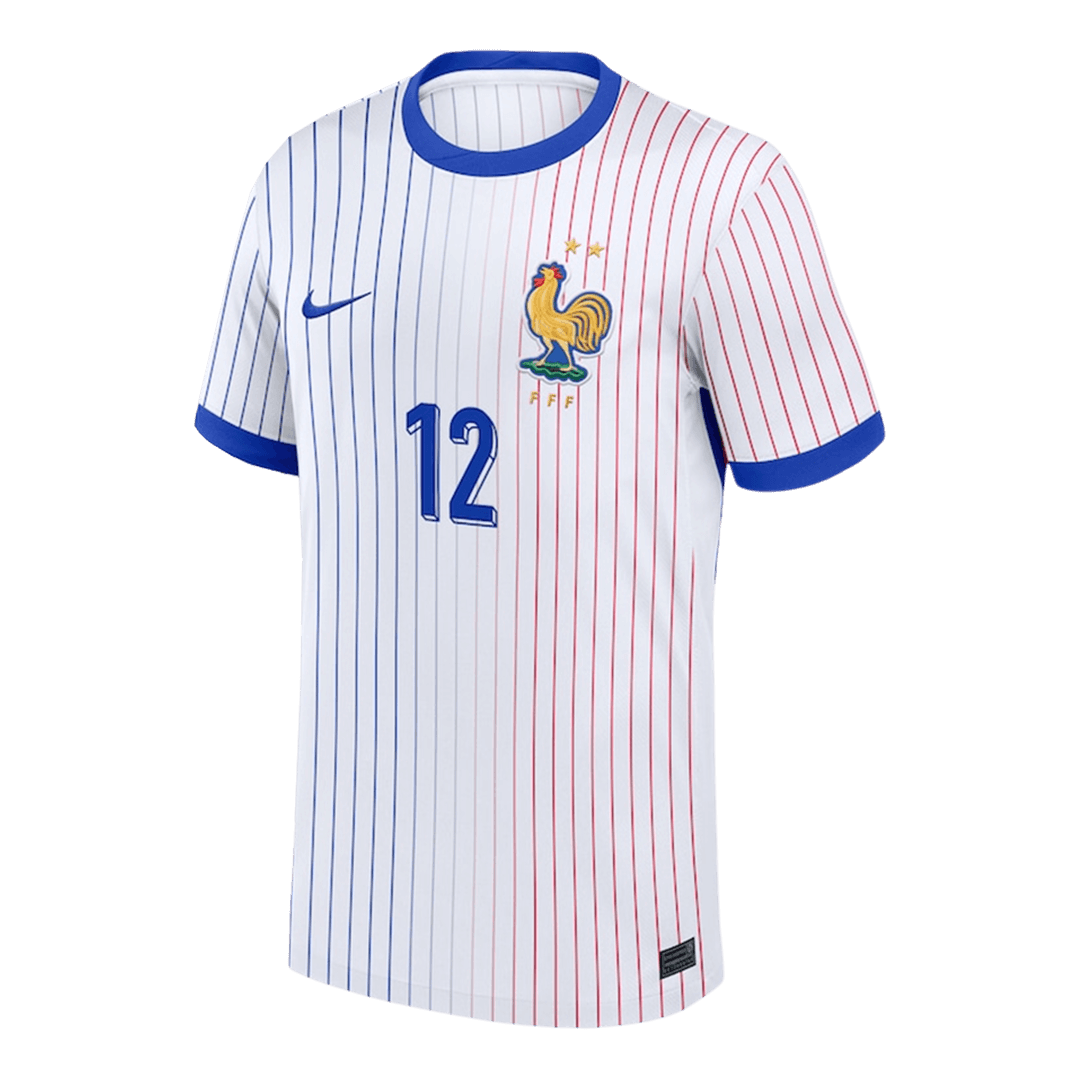 KOLO MUANI #12 France Away Soccer Jersey 2024 - Image 2