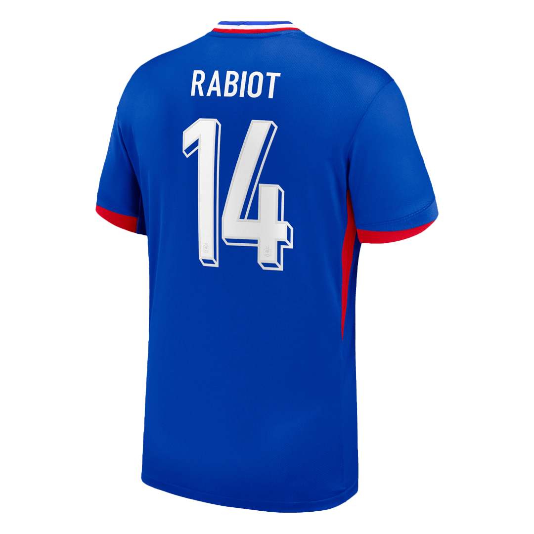 RABIOT #14 France Home Soccer Jersey 2024 - Image 3