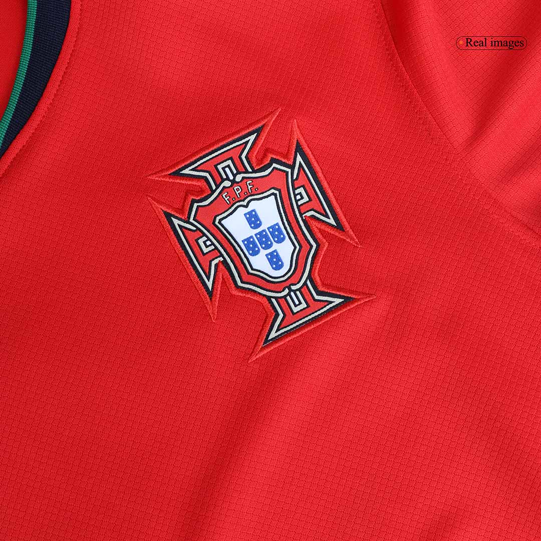 Portugal Home Soccer Jersey Kit(Jersey+Shorts) Euro 2024 - Image 7