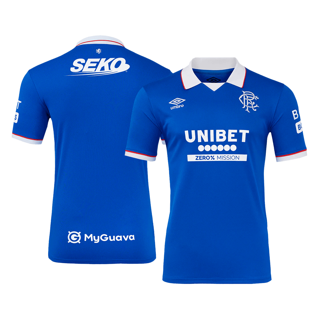 Glasgow Rangers Home Soccer Jersey 2025/26 - Image 3