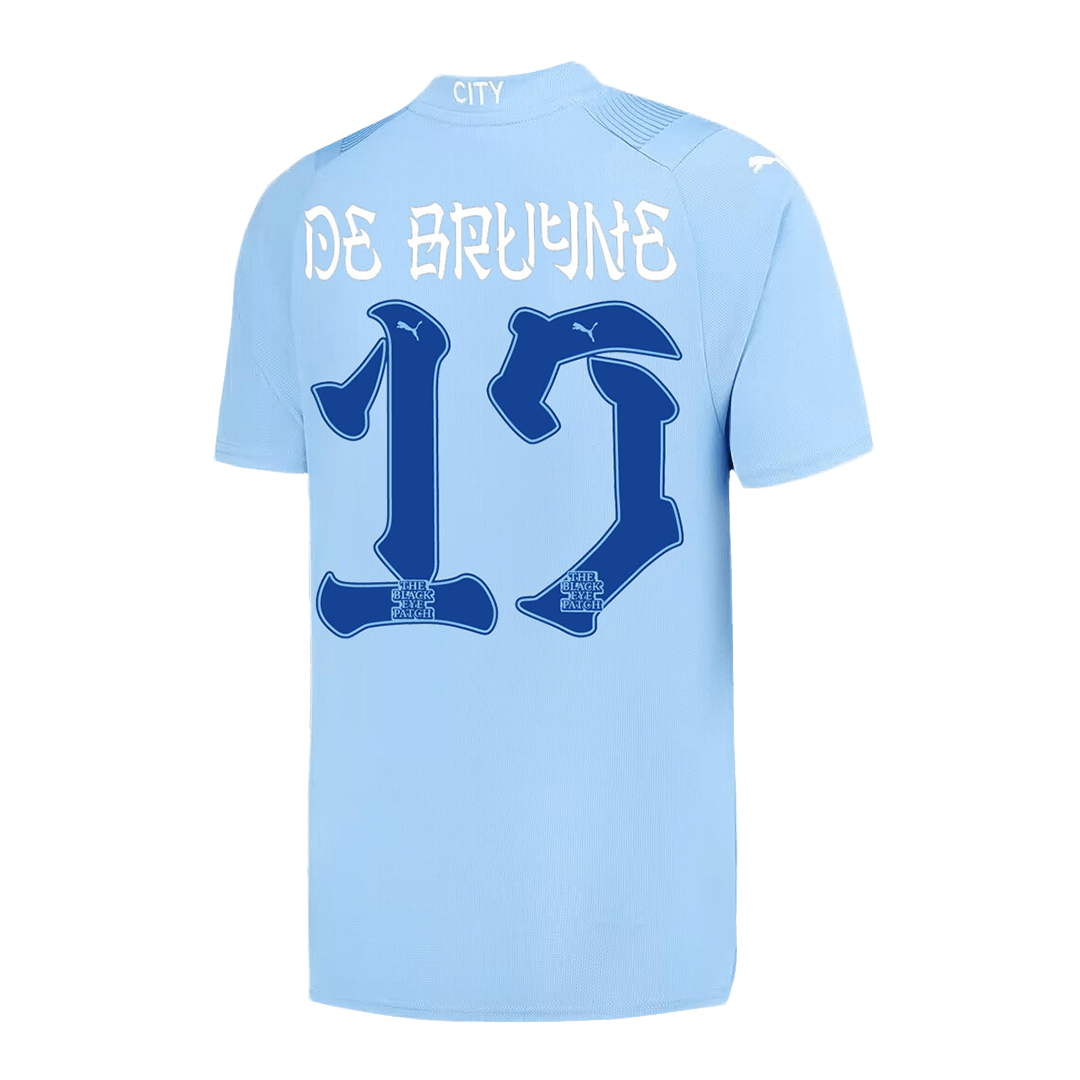 DE BRUYNE #17 Manchester City Home Soccer Jersey 2023/24