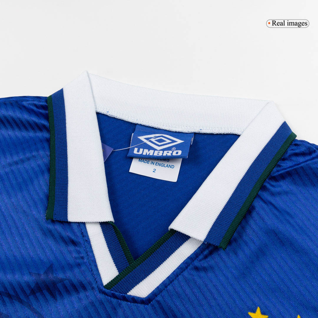 Retro 94/96 Brazil Away Soccer Jersey - Image 4