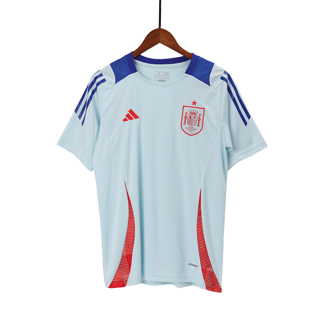 Spain Pre-Match Training Soccer Jersey Euro 2024 - Image 4
