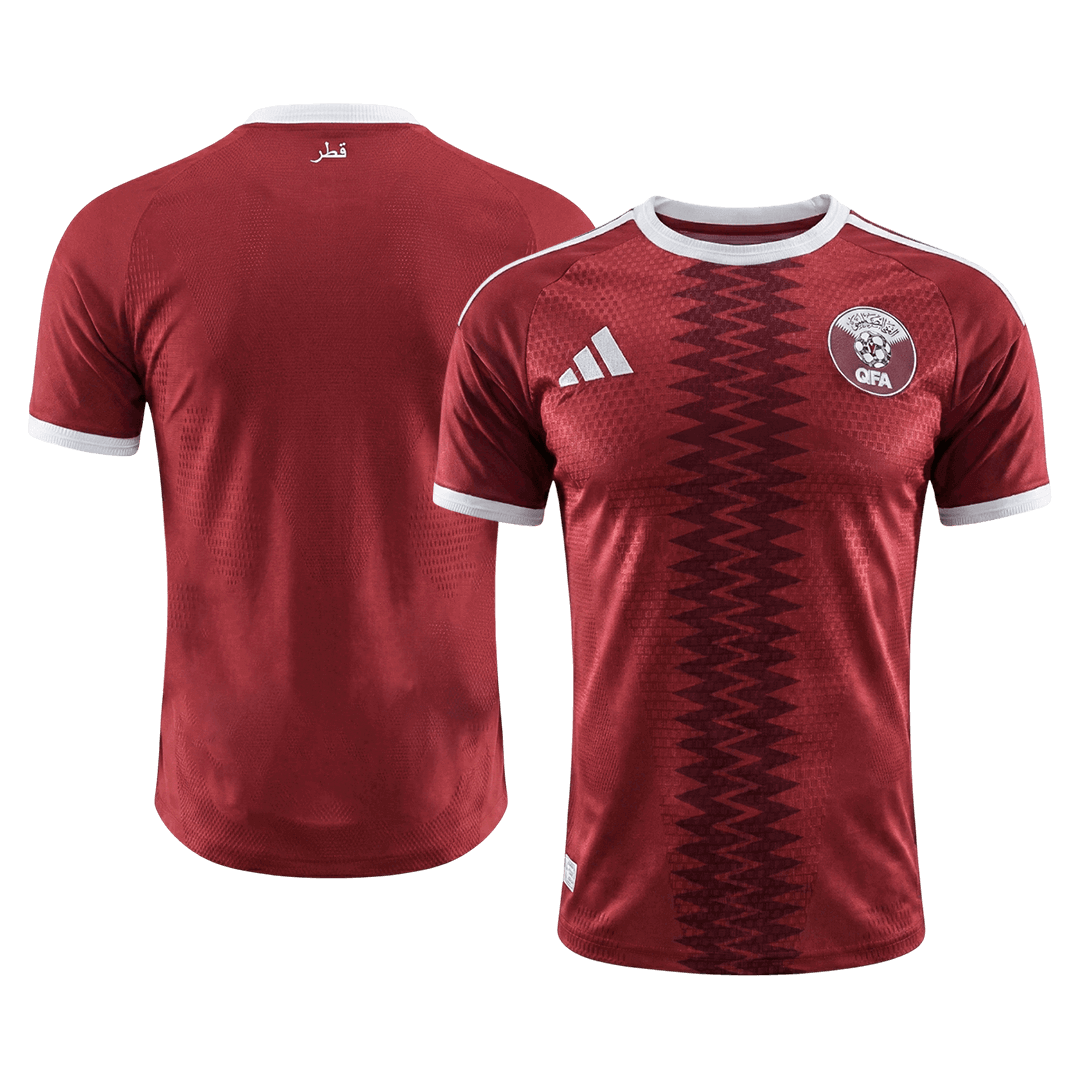 Qatar Home Soccer Jersey 2026 Player Version - Image 3