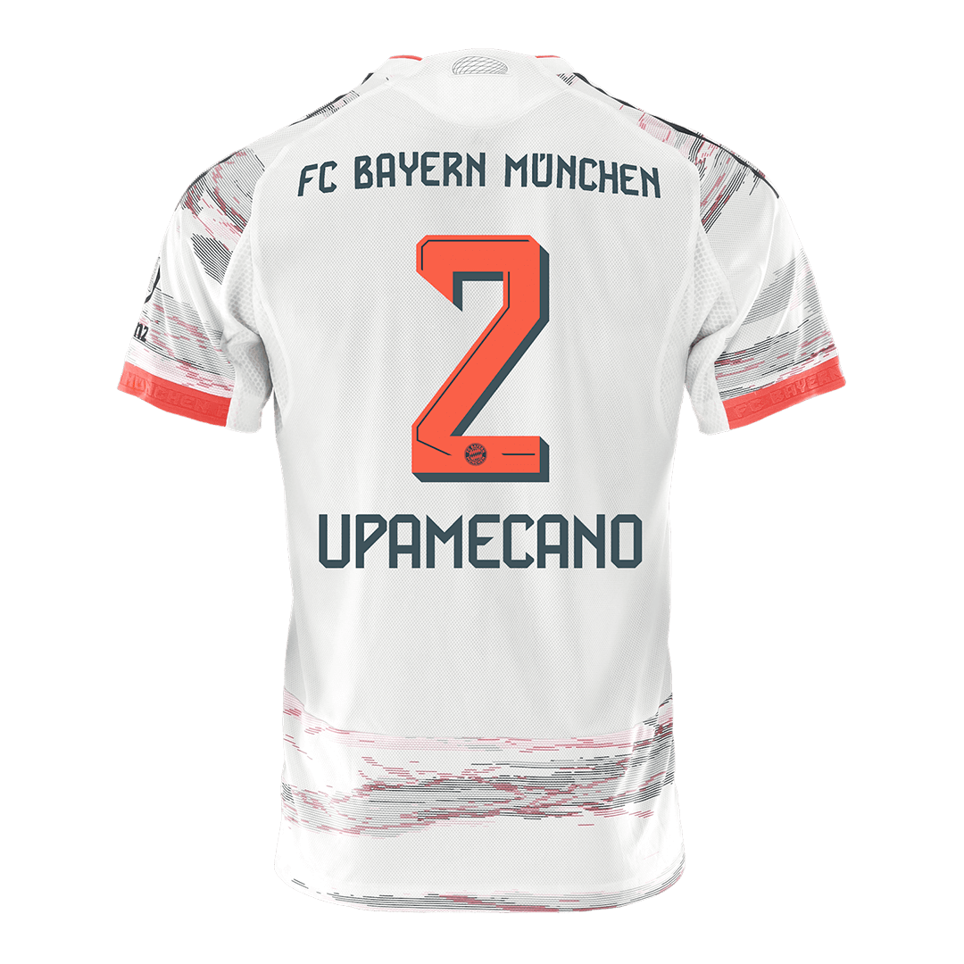 UPAMECANO #2 Bayern Munich Away Soccer Jersey 2025/26 Player Version - Image 3