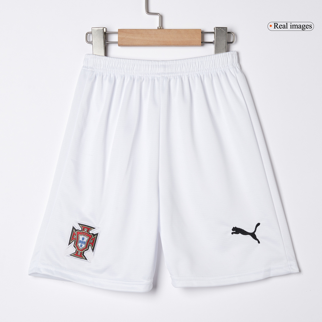 Kid's Portugal Away Soccer Jersey Kit(Jersey+Shorts) 2025 - Image 6