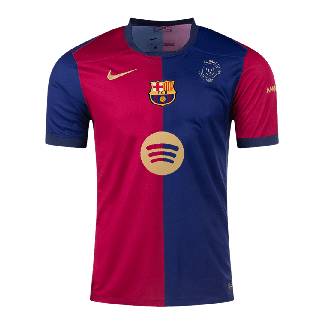 Barcelona Home Soccer Jersey 2024/25 -125th Anniversary