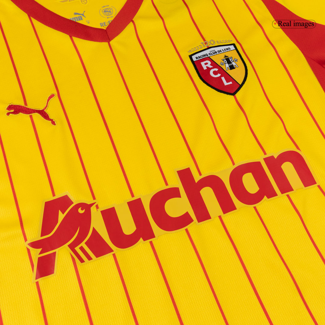 THAUVIN #10 RC Lens Home Soccer Jersey 2025/26 - Image 8