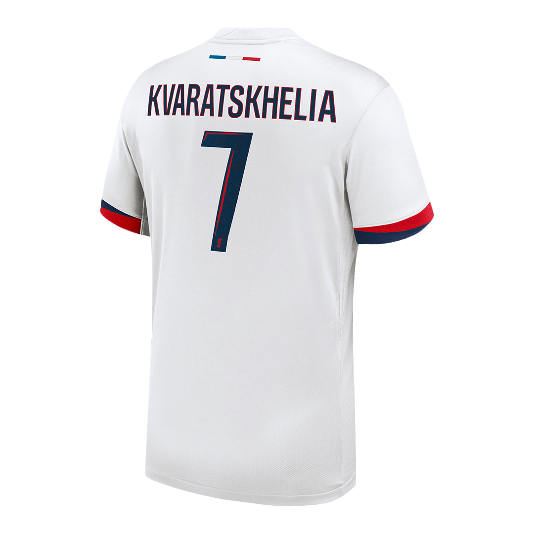 KVARATSKHELIA #7 PSG Away Soccer Jersey 2024/25 - Image 3