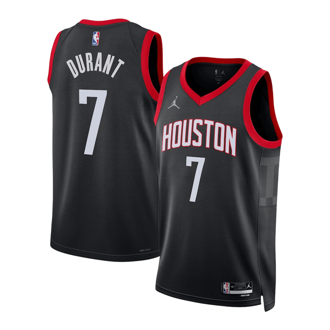 Houston Rockets Durant #7 Swingman NBA Jersey - Statement Edition