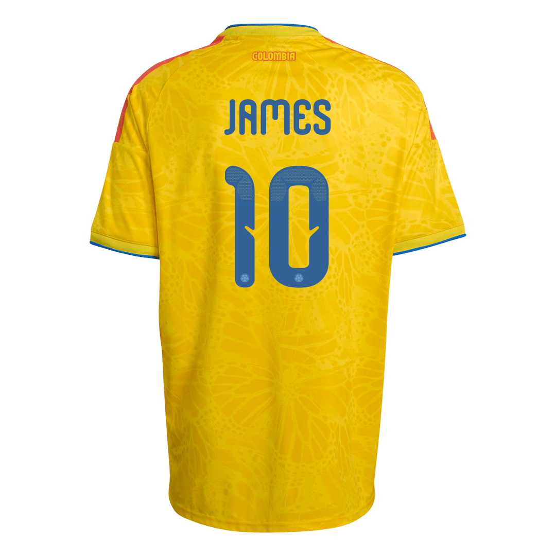 JAMES #10 Colombia Home Soccer Jersey 2026 - Image 3