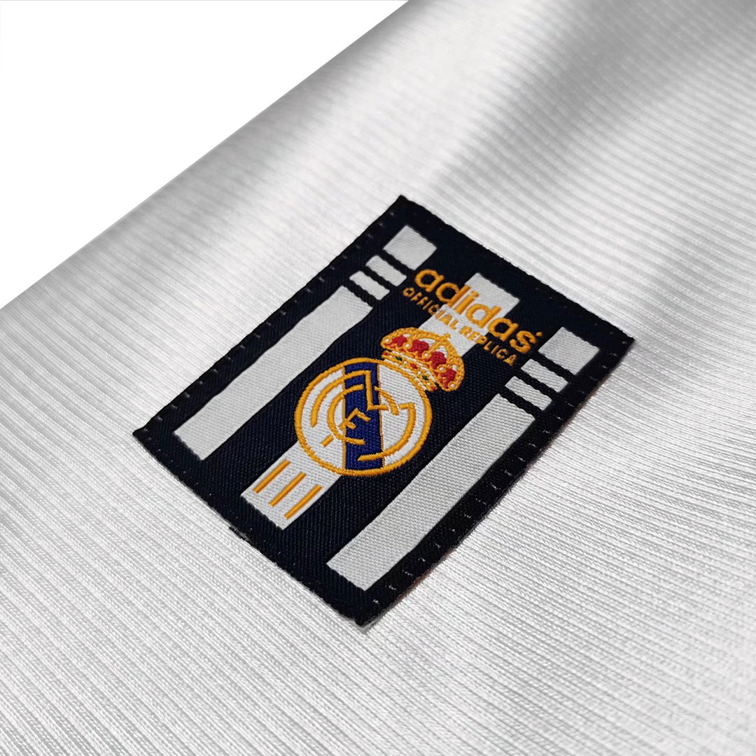 Retro RAUL #7 1999/00 Real Madrid Home Soccer Jersey - Image 8