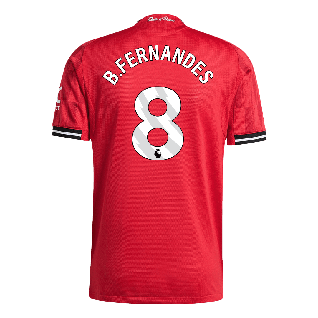 B.FERNANDES #8 Manchester United Home Soccer Jersey 2025/26 Player Version - Image 3