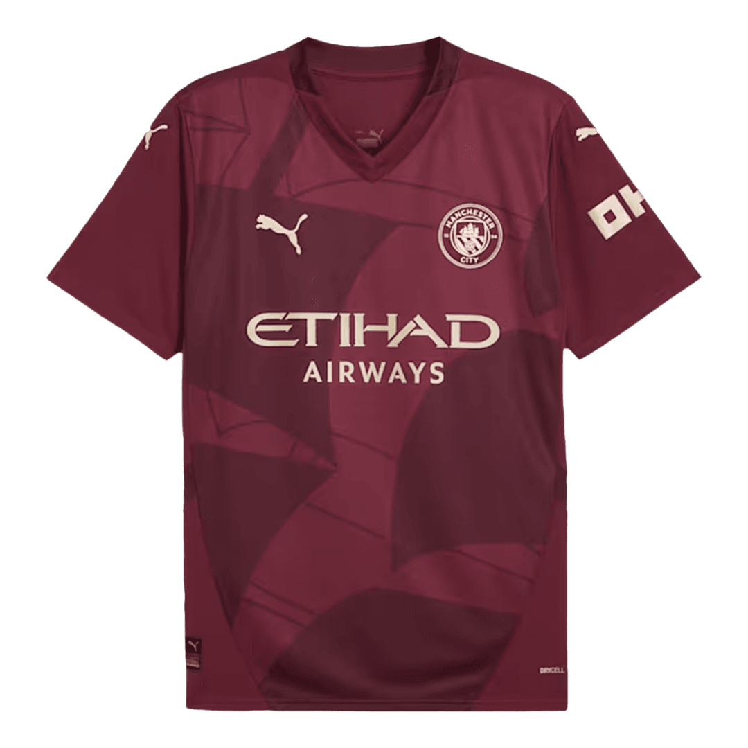HAALAND #9 Manchester City Third Away Soccer Jersey 2024/25 -UCL - Image 2