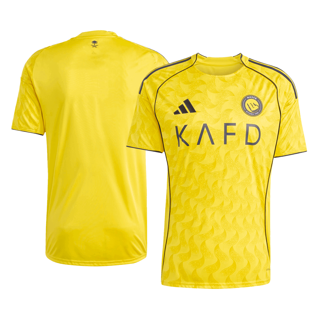 Al Nassr Home Soccer Jersey 2025/26 - Image 3