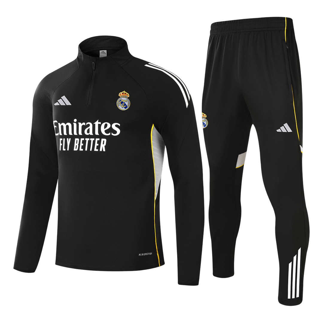 Real Madrid Zipper Sweatshirt Kit(Top+Pants) 2025/26