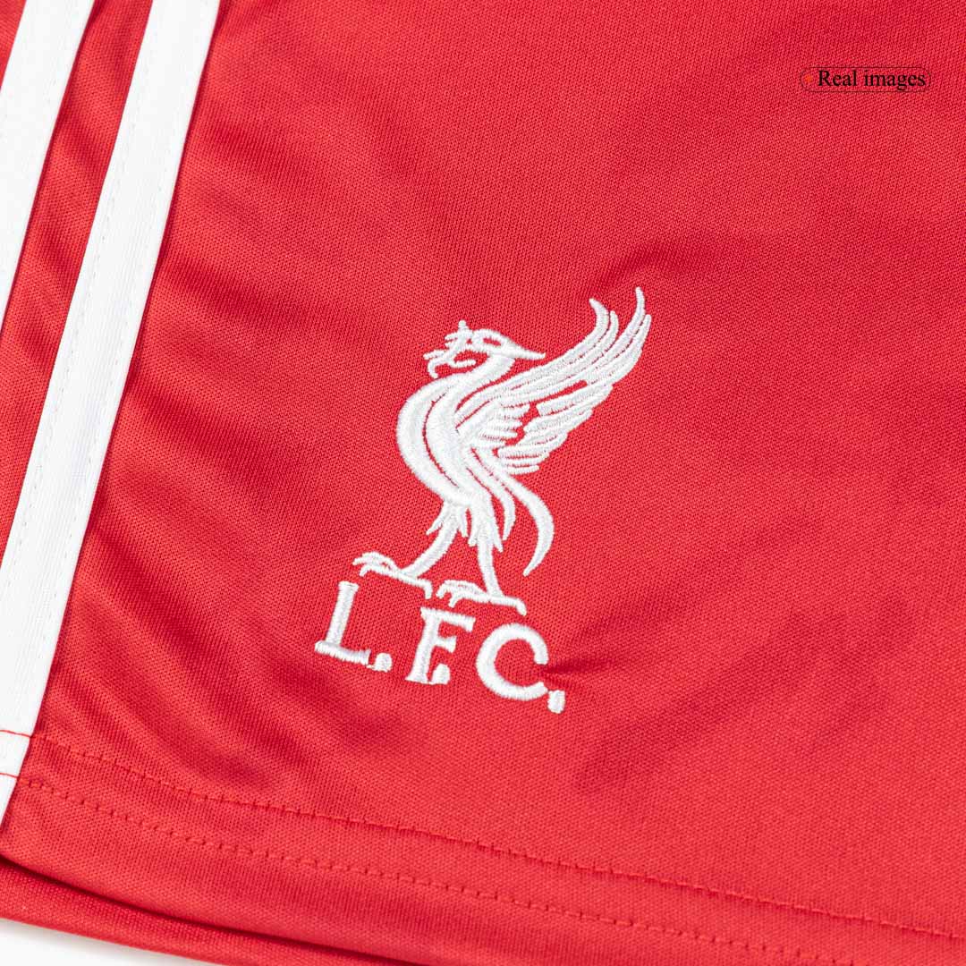 Kid's Liverpool Home Soccer Jersey Kit(Jersey+Shorts+Socks) 2025/26 - Image 11