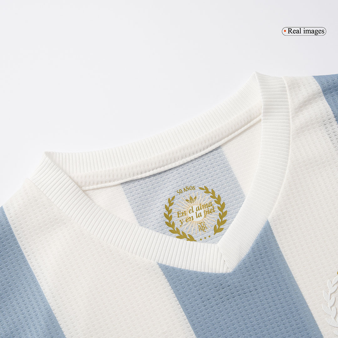 Kid's Argentina Soccer Jersey Kit(Jersey+Shorts) 2024 - Image 8
