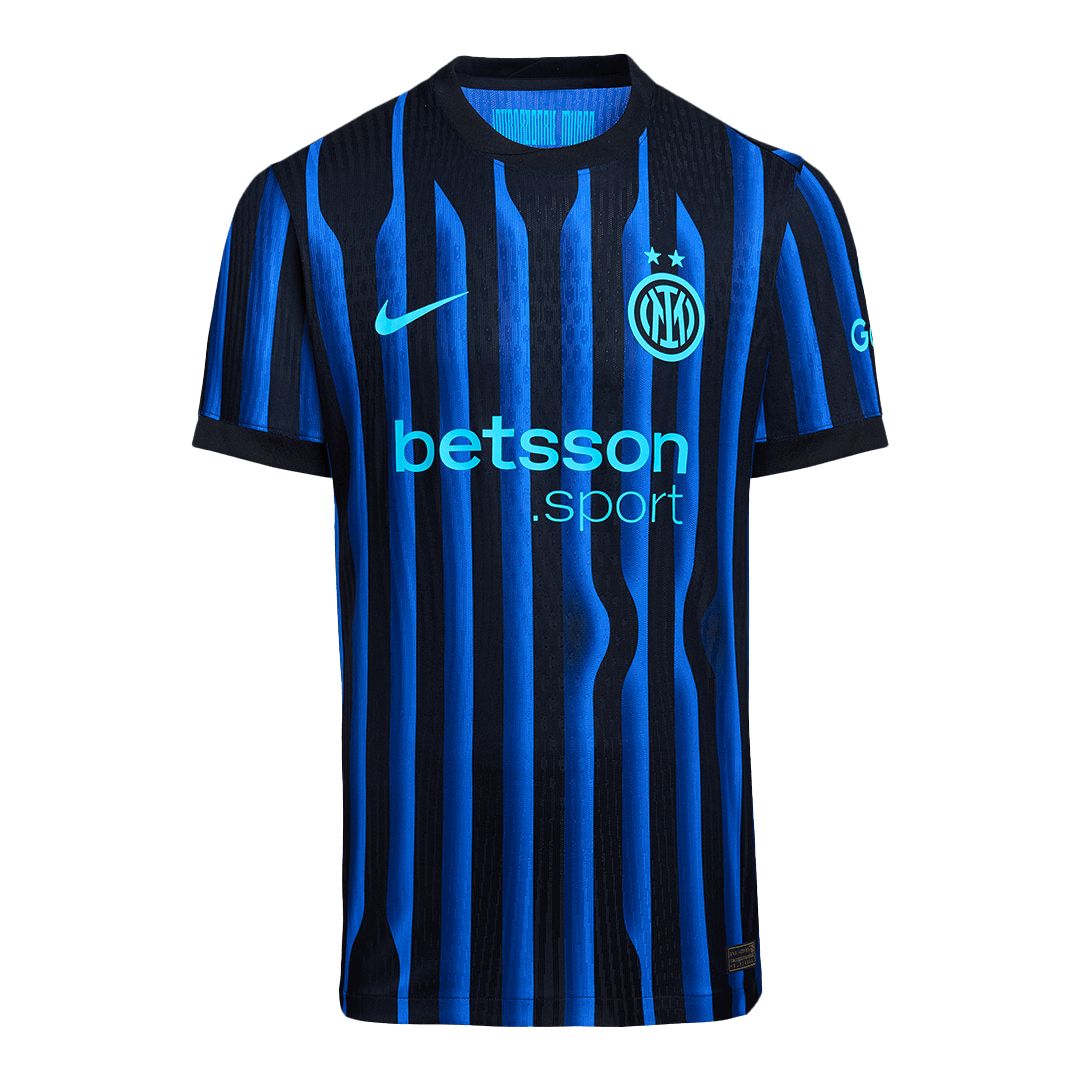 Authentic DUMFRIES #2 Inter Milan Home Soccer Jersey 2025/26 - Image 4
