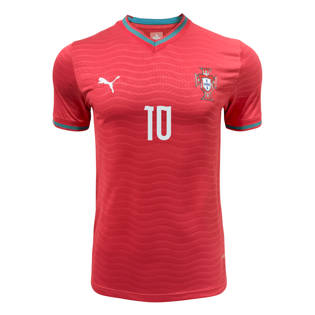 BERNARDO #10 Portugal Home Soccer Jersey 2026 Player Version - Image 2