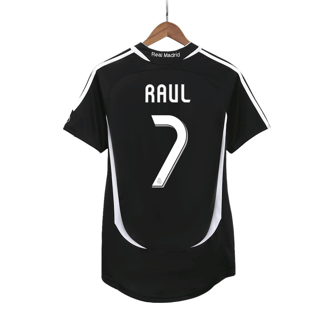 Retro RAUL #7 2006/07 Real Madrid Away Soccer Jersey