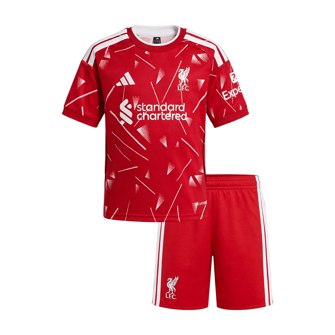 Kid's Liverpool Home Soccer Jersey Kit(Jersey+Shorts) 2026/27
