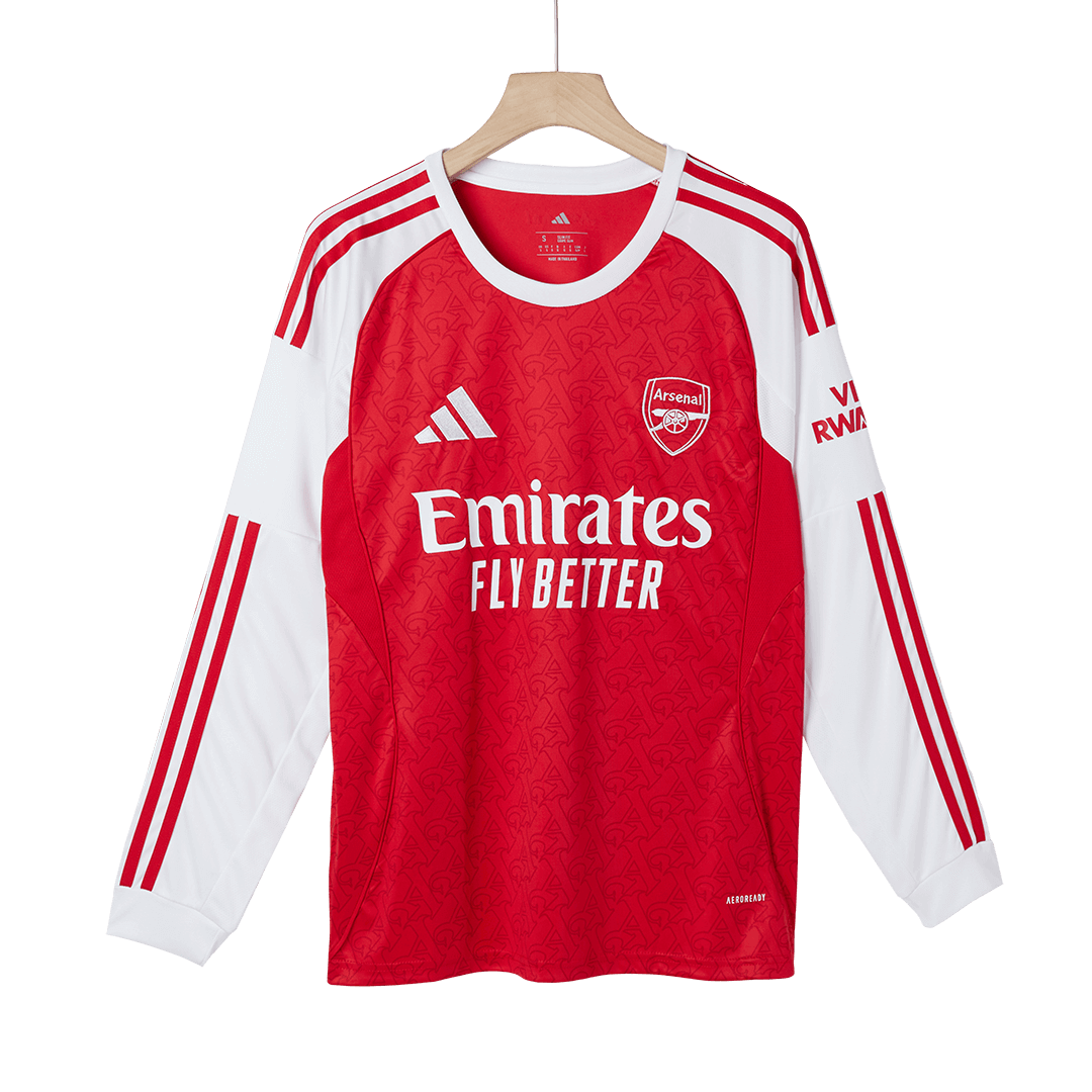 Arsenal Home Long Sleeve Soccer Jersey 2025/26 - Image 5