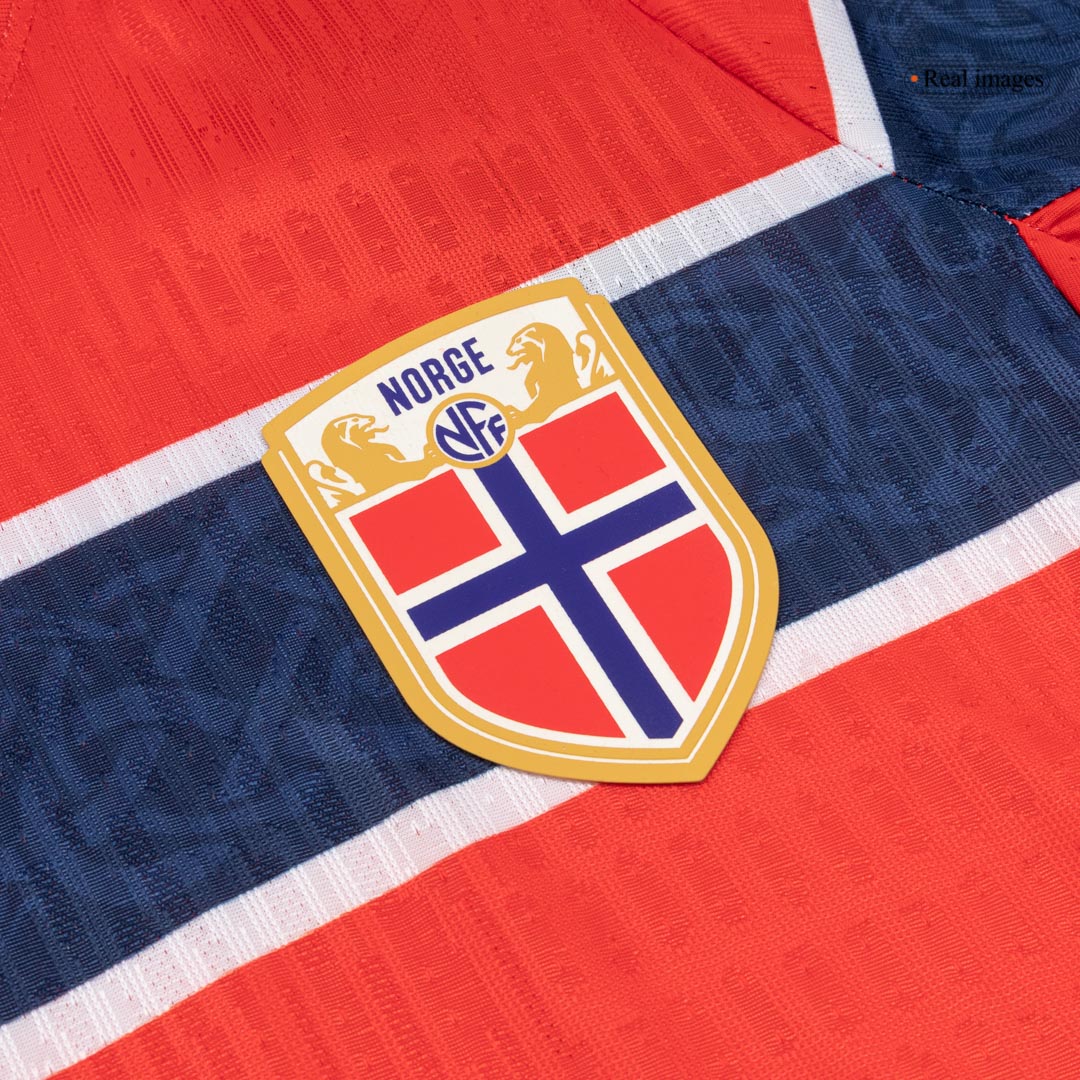 Norway Home Soccer Jersey 2026 Player Version - Image 6