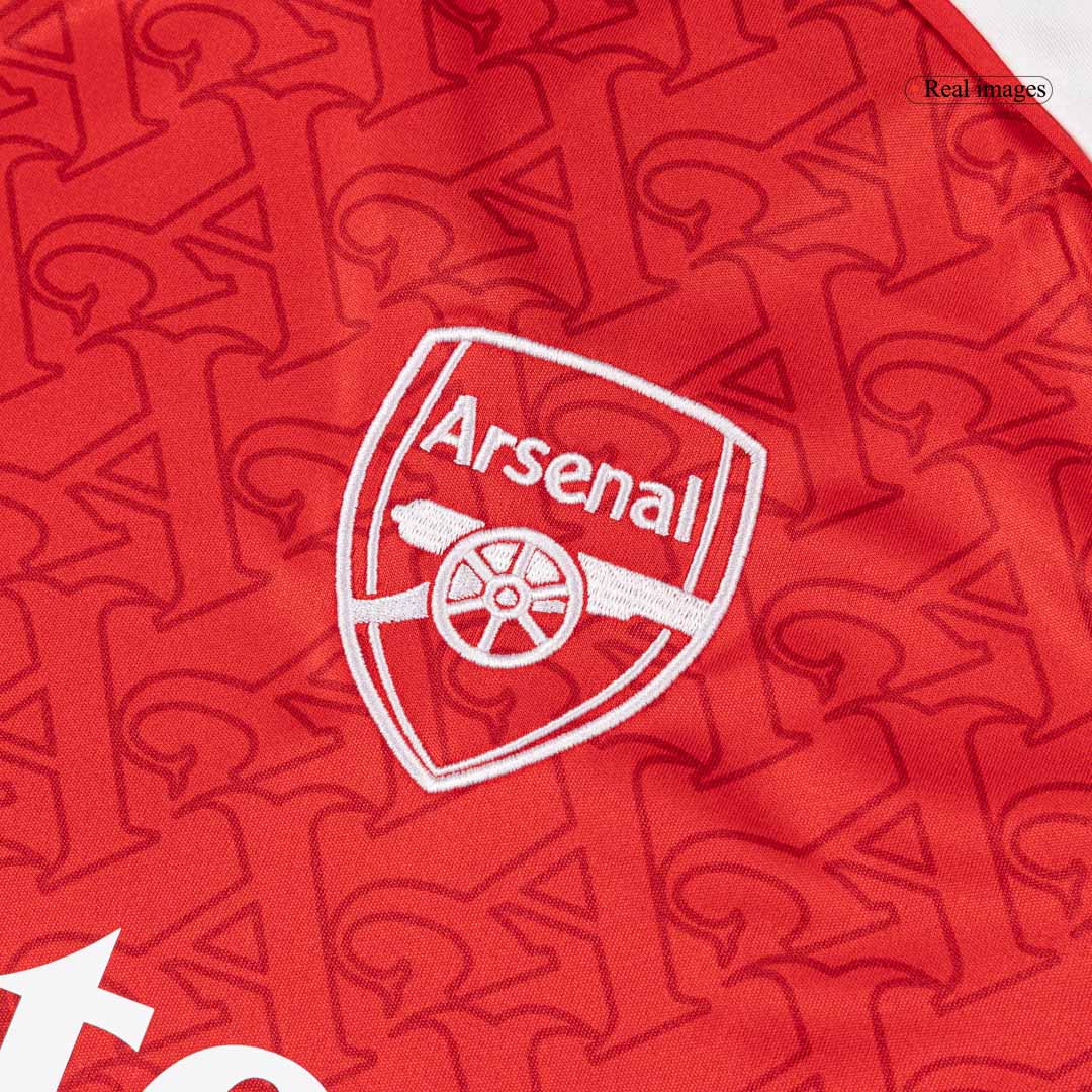 SALIBA #2 Arsenal Home Soccer Jersey 2025/26 - Image 5