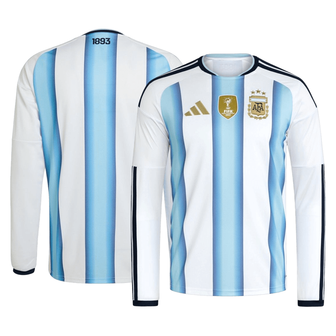 Argentina Home Long Sleeve Soccer Jersey 2026 - Image 3