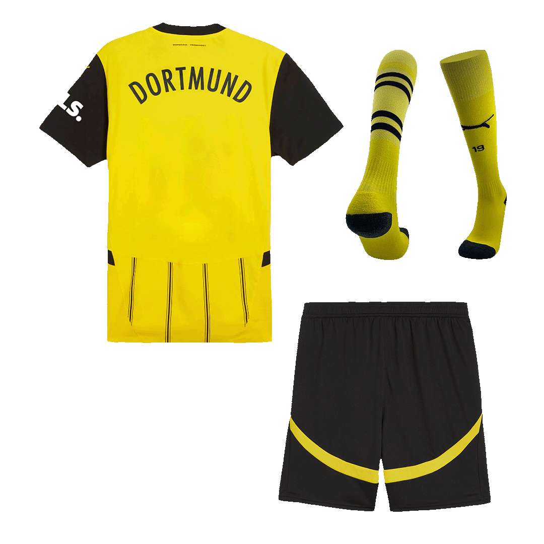 Borussia Dortmund Home Soccer Jersey Kit(Jersey+Shorts+Socks) 2024/25 - Image 2