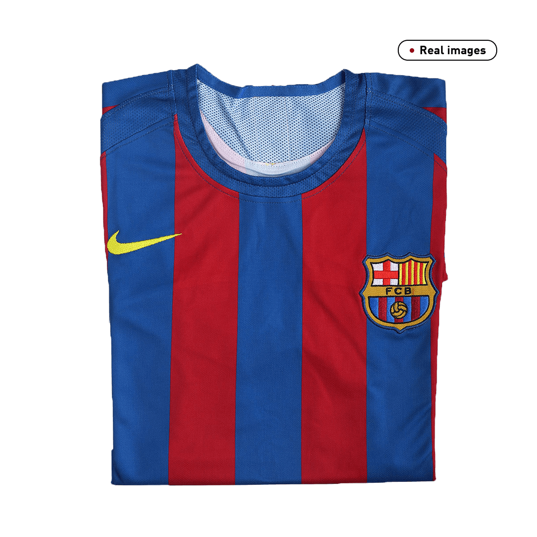 Retro MESSI #30 2005/06 Barcelona Home Soccer Jersey - Image 2