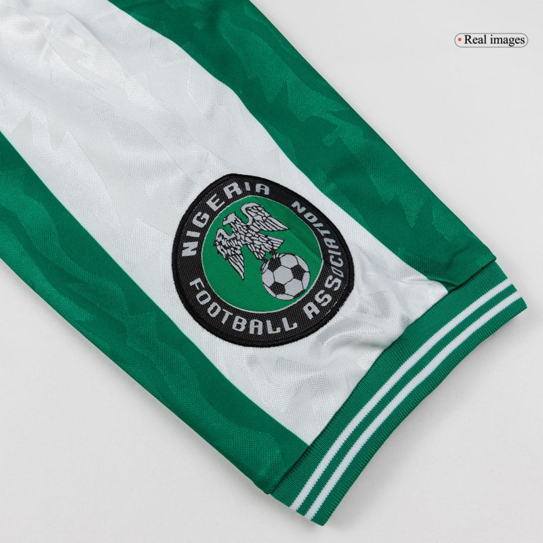 Retro 1996 Nigeria Home Soccer Jersey - Image 8
